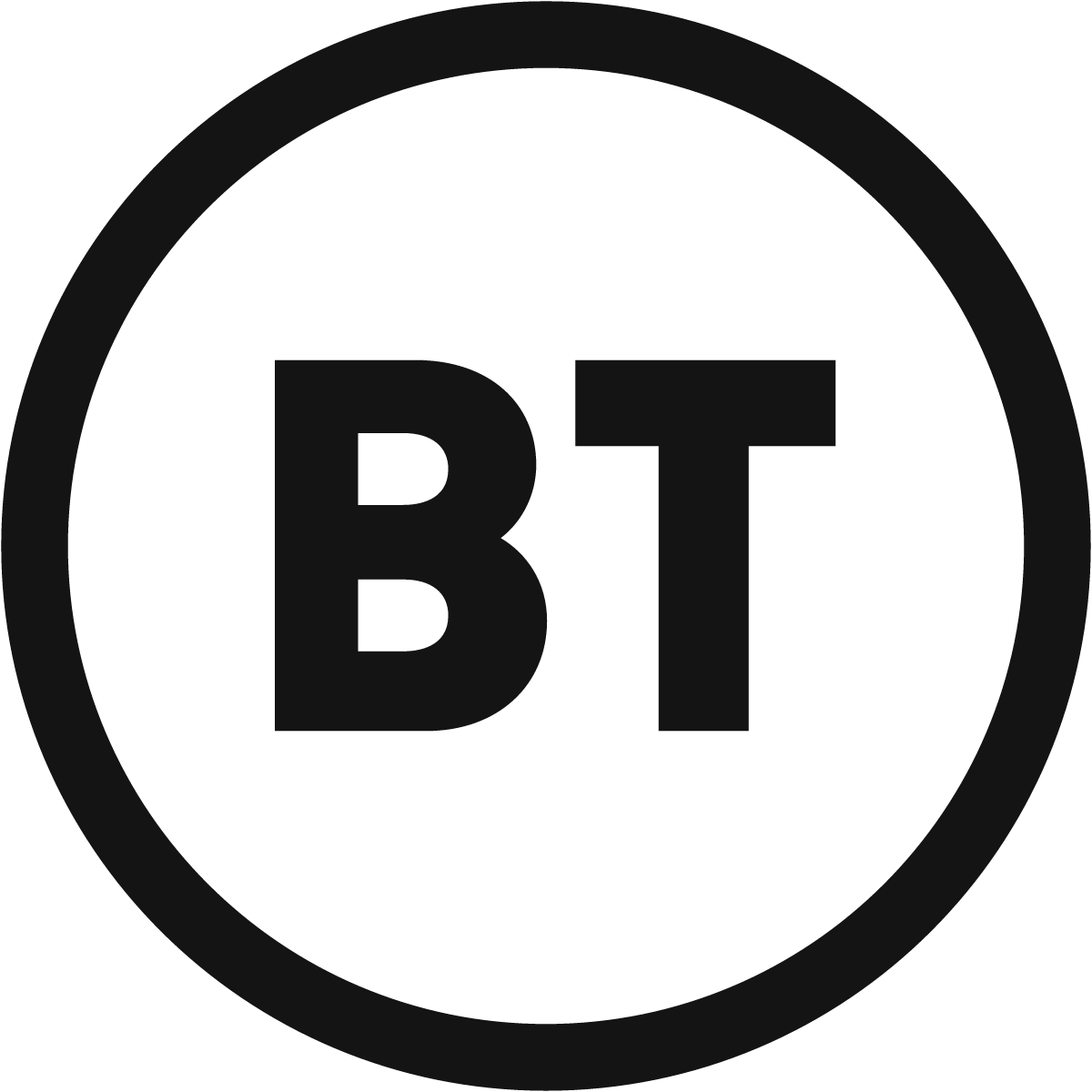 Nuevo logo de BT de 2019, diseñado por Red&White