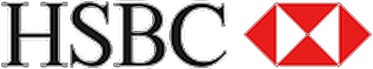 Logo de HSBC antes del rebranding de 2018