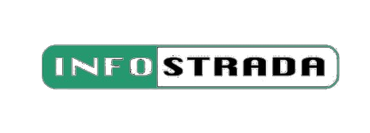 Logo de Infostrada antes del rebranding de 2002