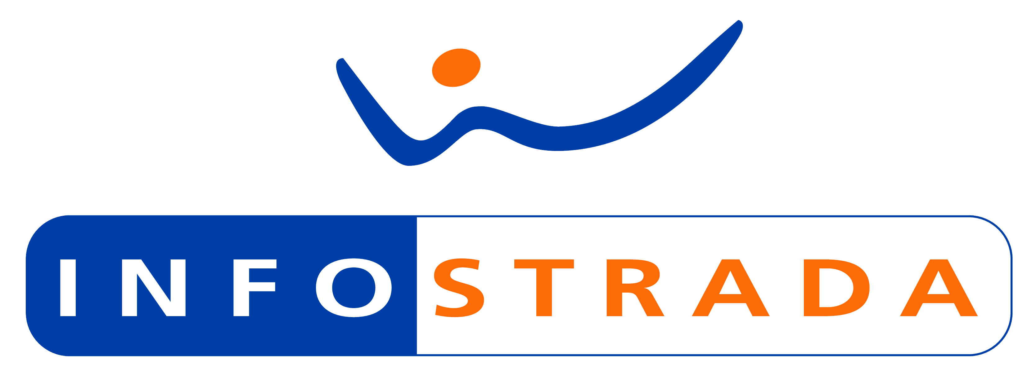 Logo de Infostrada antes del rebranding de 2006