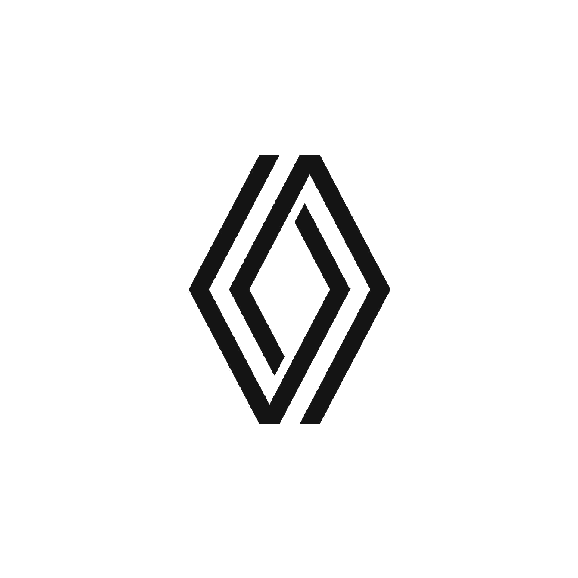 Nuevo logo de Renault (2021), obra de su equipo en plantilla