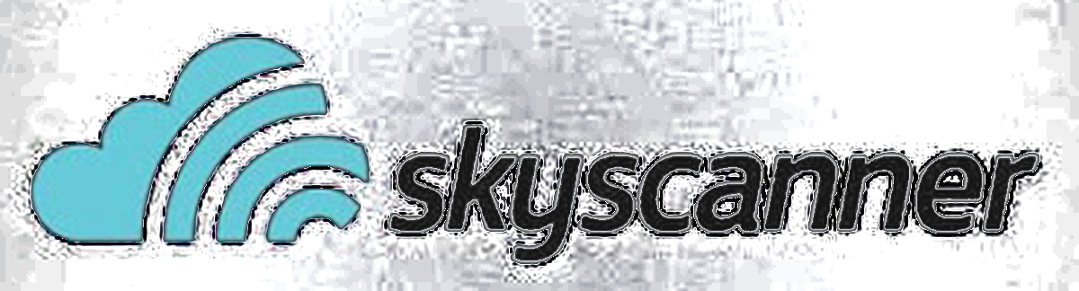 Logo de Skyscanner antes del rebranding de 2019