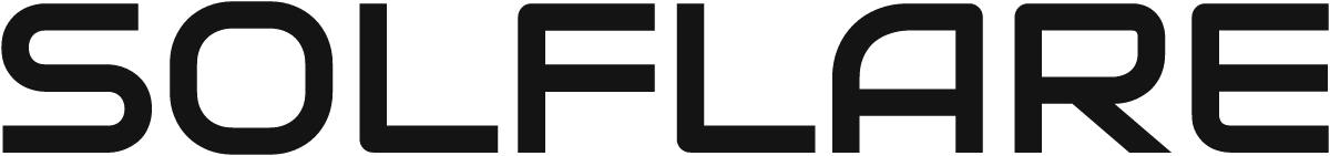 Logo de Solflare antes del rebranding de 2025