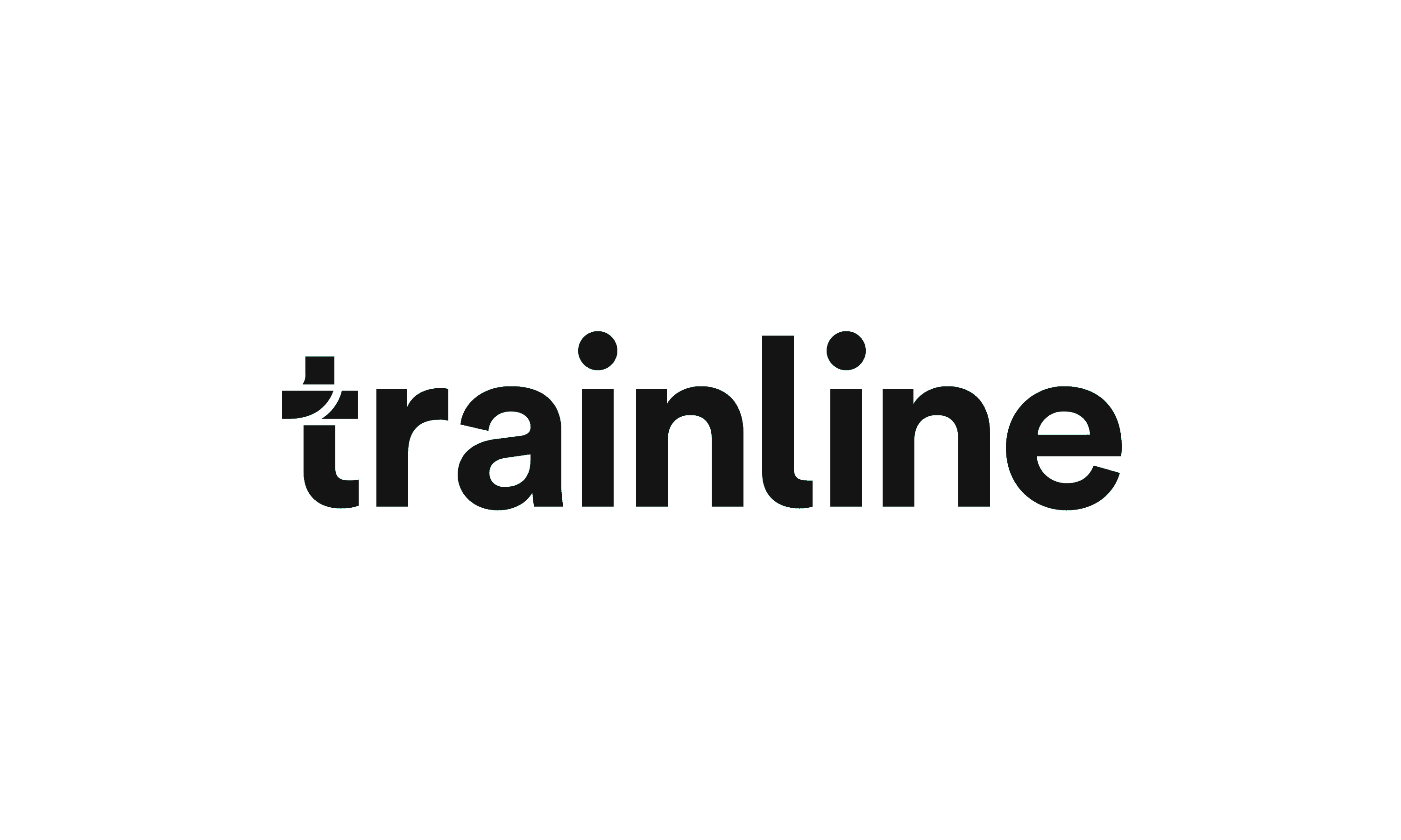 Logo de Trainline antes del rebranding de 2019