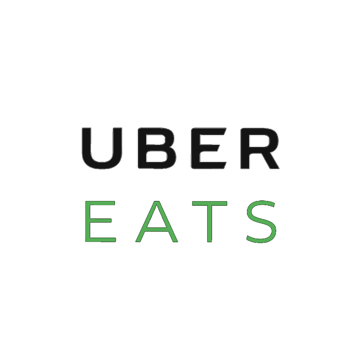 Logo de Uber Eats antes del rebranding de 2017
