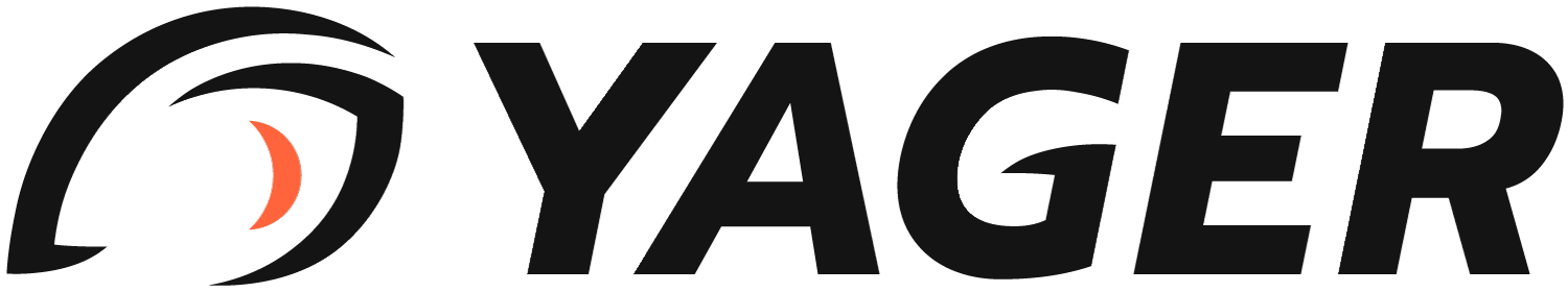 Nuevo logo de YAGER (2024)