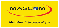 Mascom logo before 2026 rebrand
