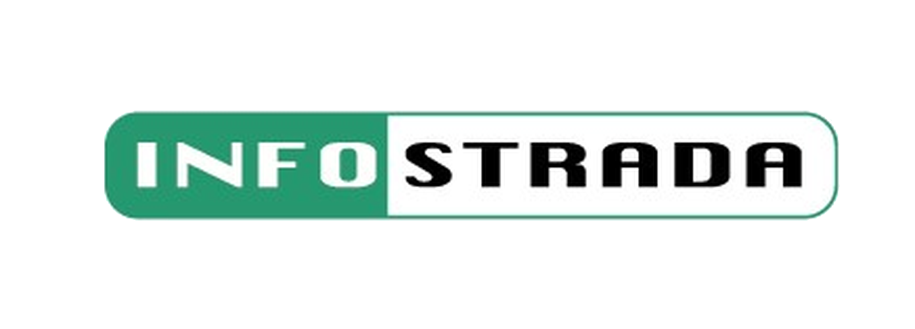 Infostrada logo before 2002 rebrand