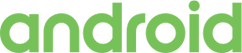 Logo anterior de Android 2019