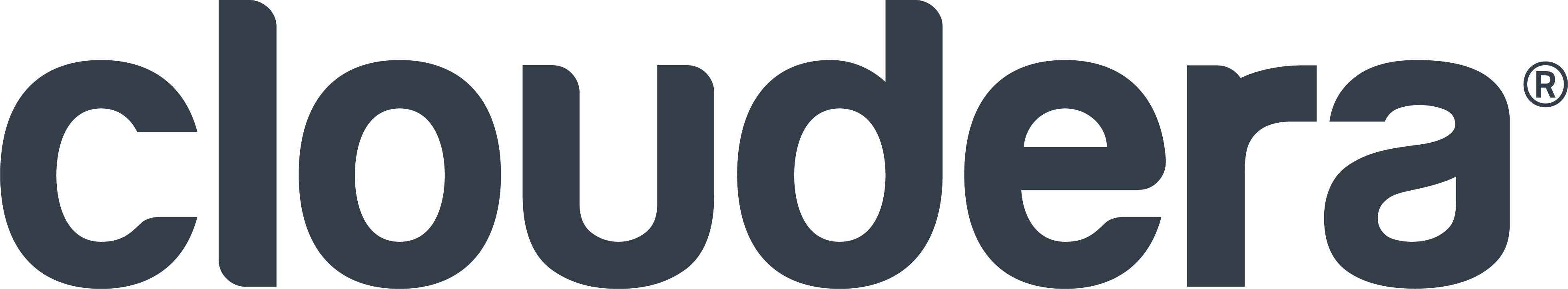 Cloudera logo before 2019 rebrand