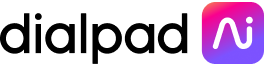 Dialpad logo before 2025 rebrand