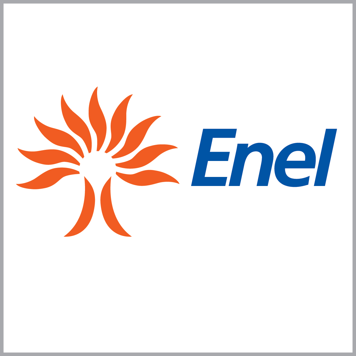 Enel logo before 2016 rebrand