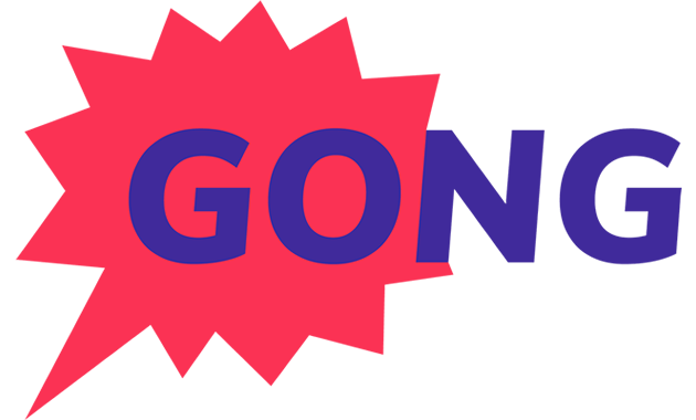 Gong logo before 2021 rebrand