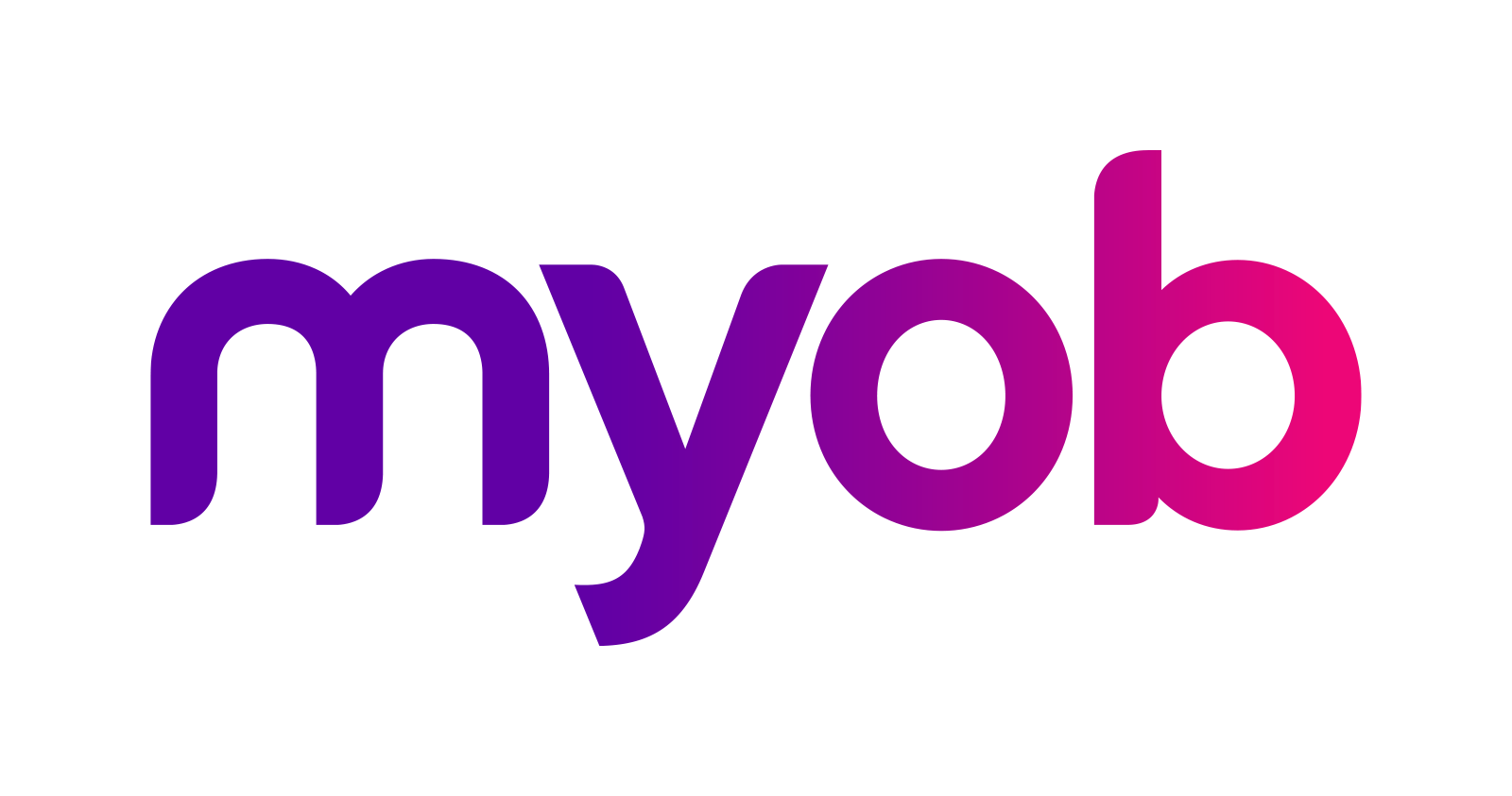 MYOB logo before 2026 rebrand