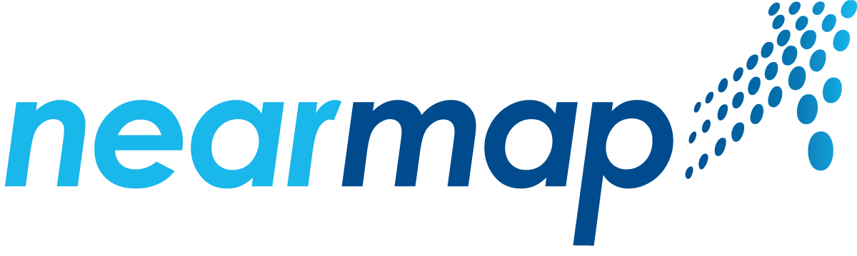 Nearmap logo before 2024 rebrand