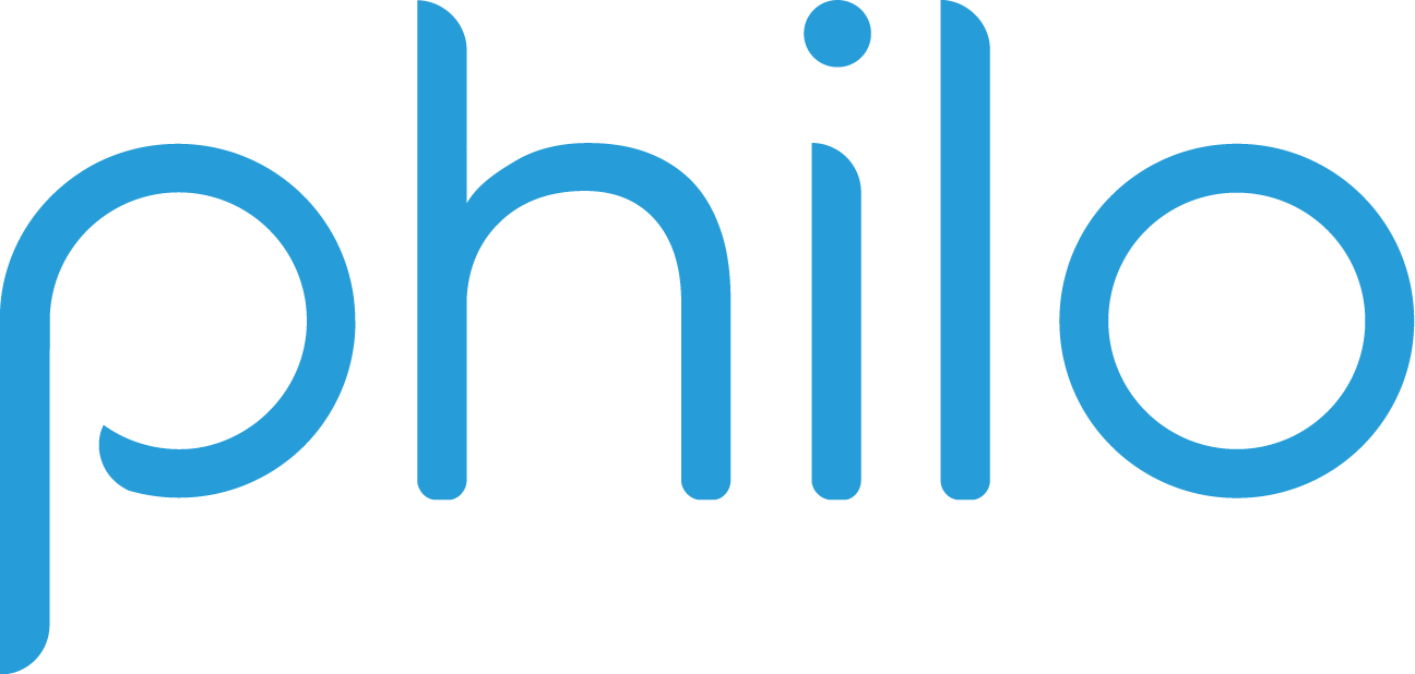 Philo logo before 2024 rebrand