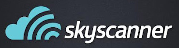 Skyscanner logo before 2019 rebrand