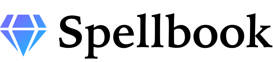 Spellbook logo before 2024 rebrand