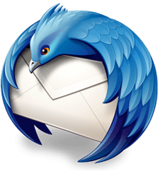 Logo de Thunderbird antes del rebranding de 2018
