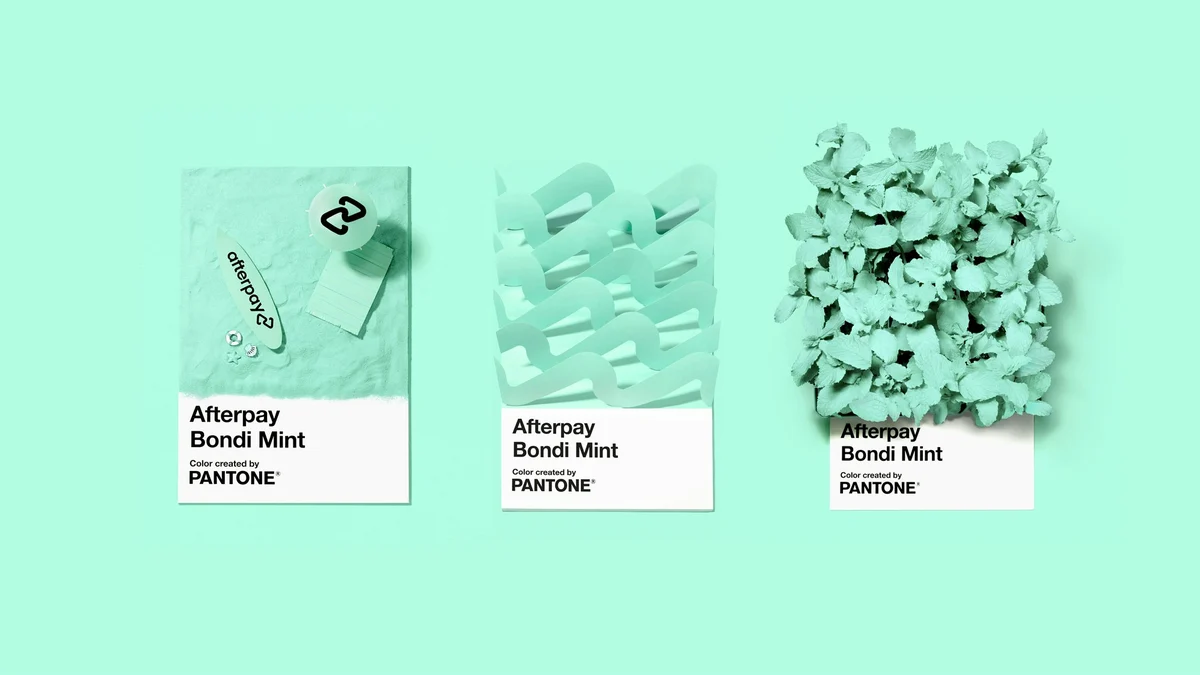 Afterpay app screens on mint