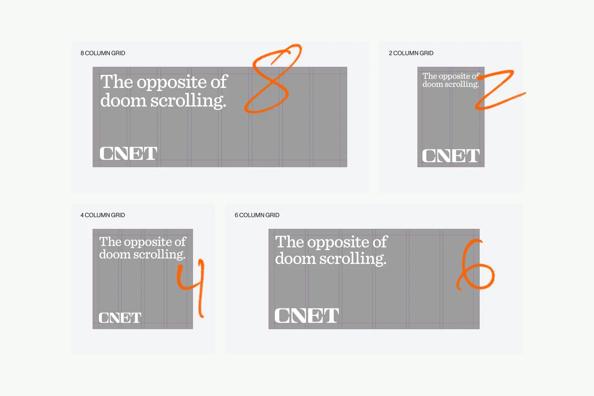 CNET layout studies: 'The opposite of doom scrolling'