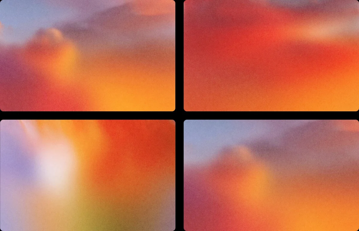 ElevenLabs warm gradient tiles