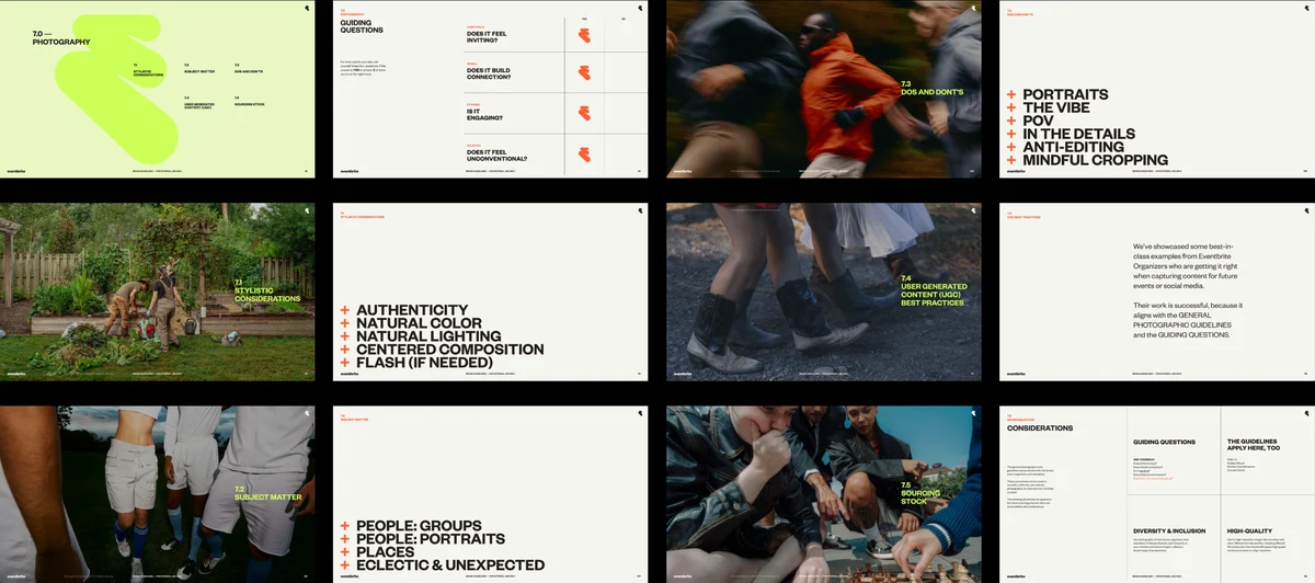 Eventbrite campaign slides