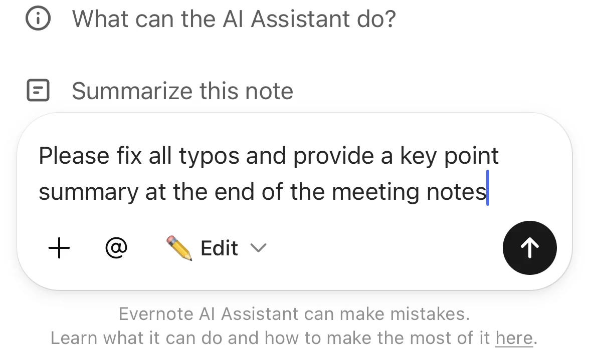 Tired of fixing notes line by line? AI Assistant can finally do it on mobile too