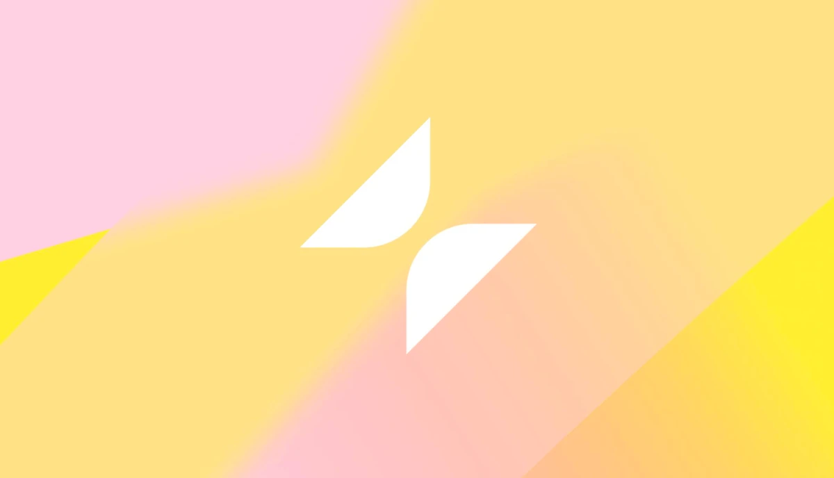 Glide logo on a pastel gradient
