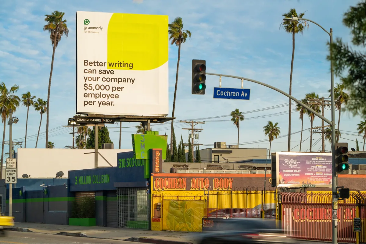 Billboard in Los Angeles