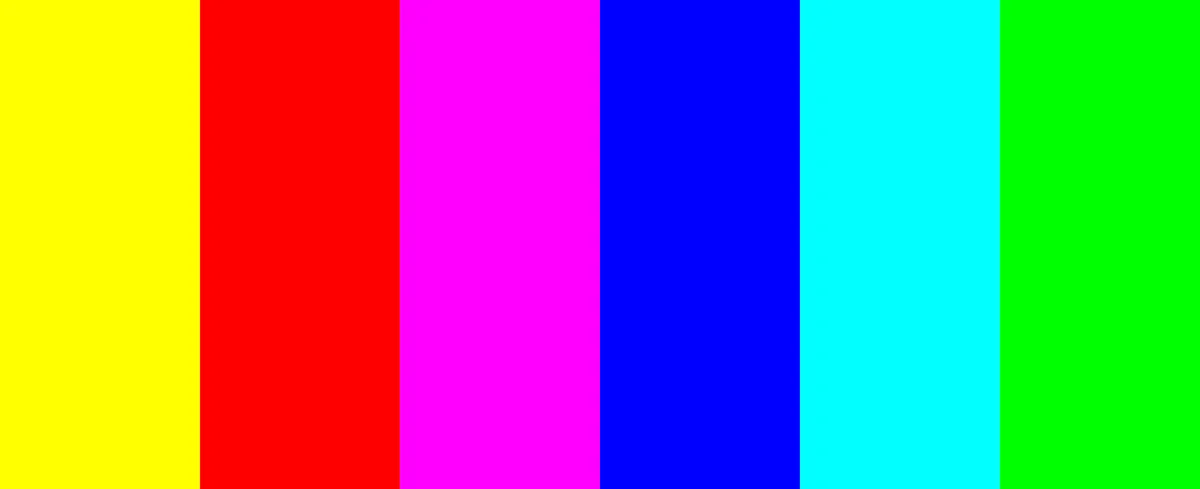 Just Eat Takeaway colour bars