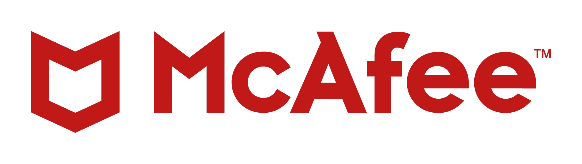 McAfee logo before 2026 rebrand
