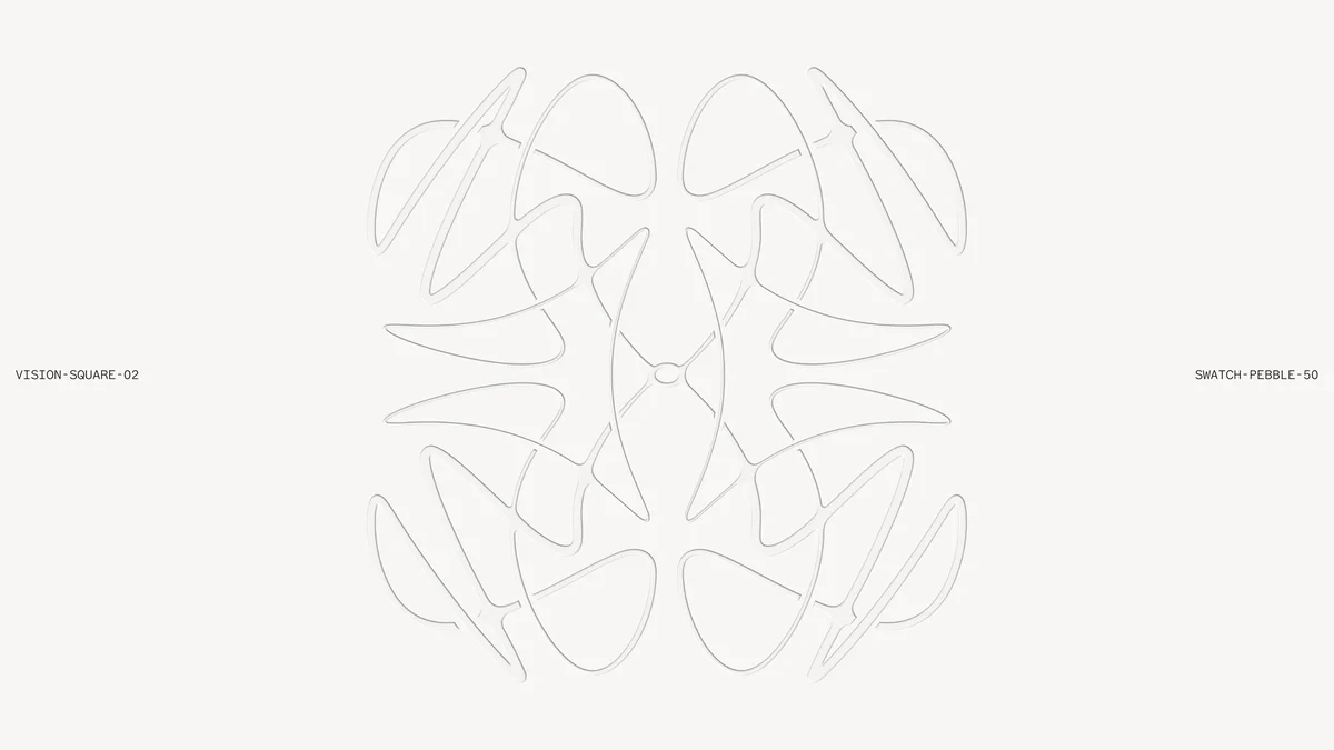Patrón de contornos finos dibujado a partir del símbolo de OpenCoreOS