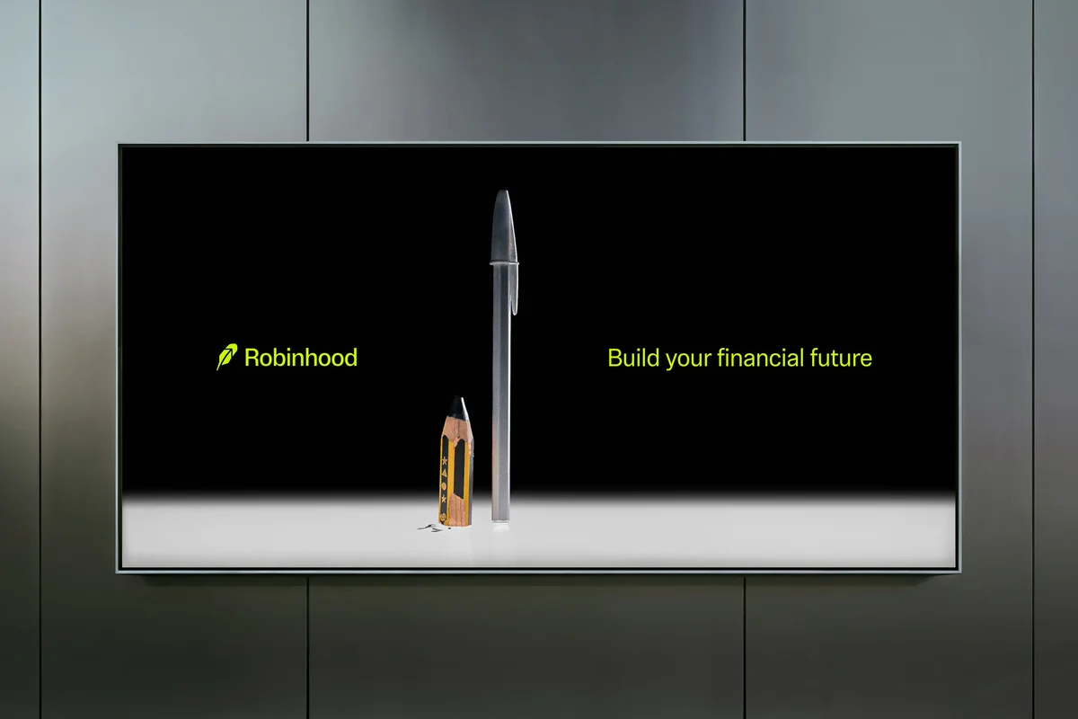Robinhood ad: 'Build your financial future'