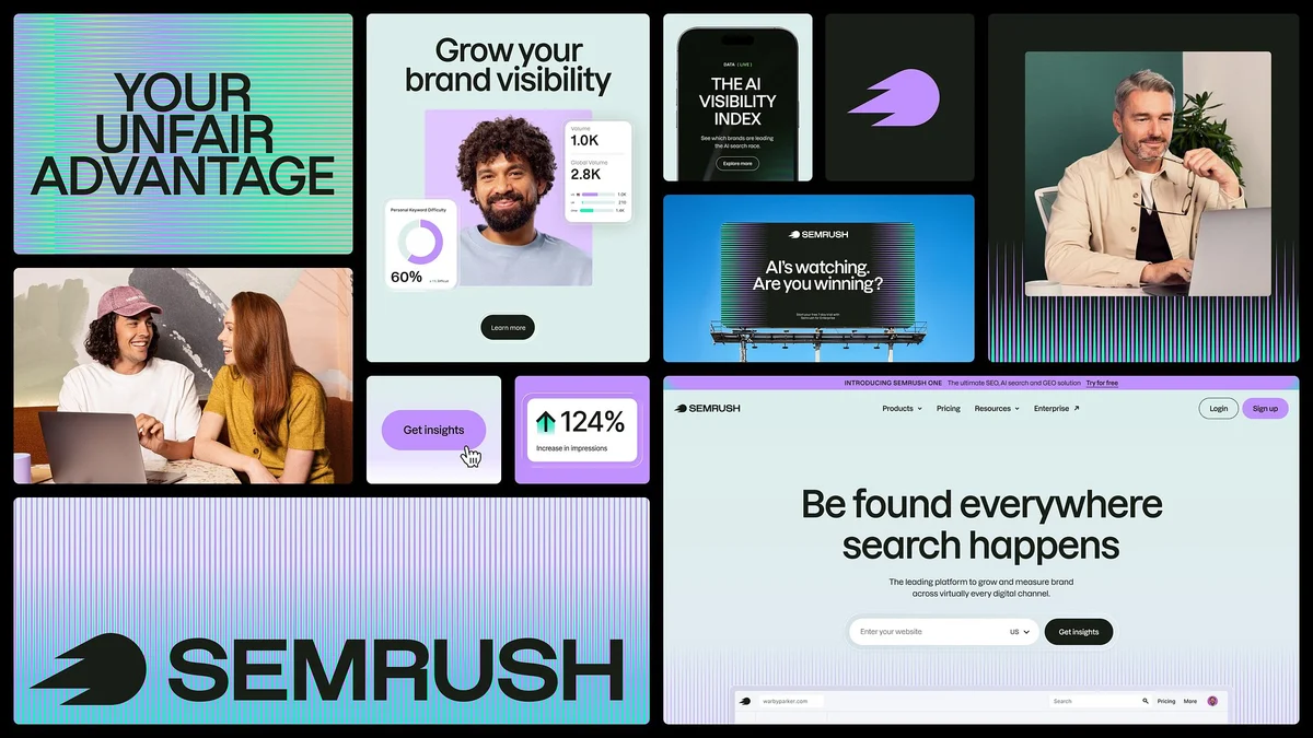 Semrush Unveils New Brand Identity to Command the AI Search Era