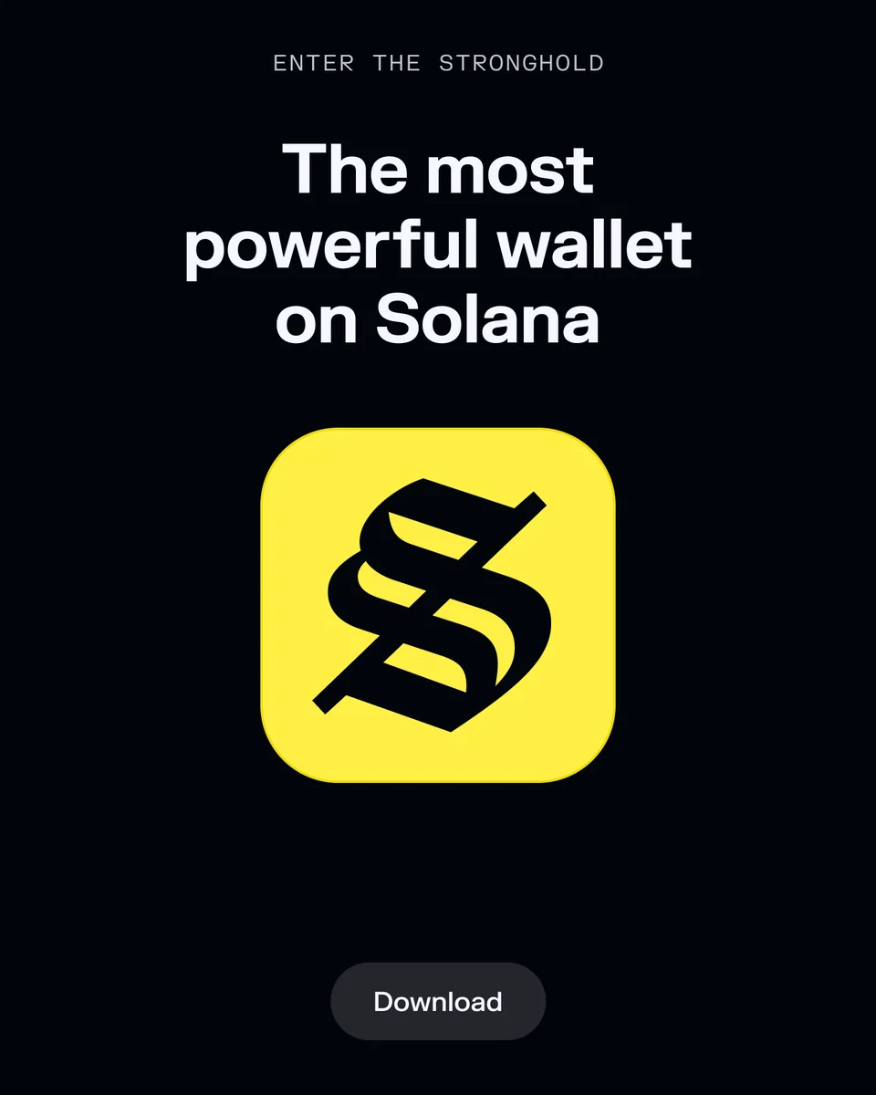 Tarjeta de la app de Solflare: «The most powerful wallet on Solana»