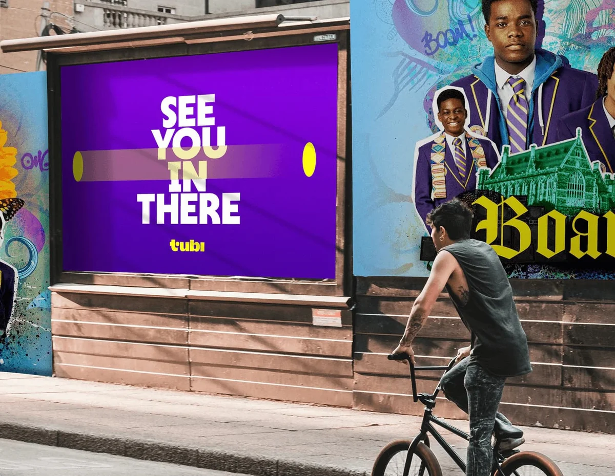 Tubi mural: 'See you in there'