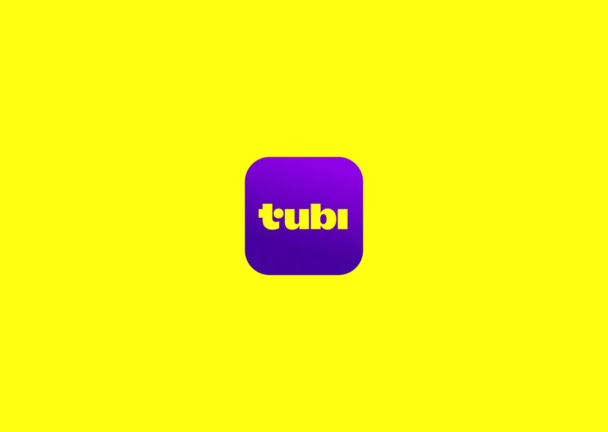 Tubi app icon on yellow
