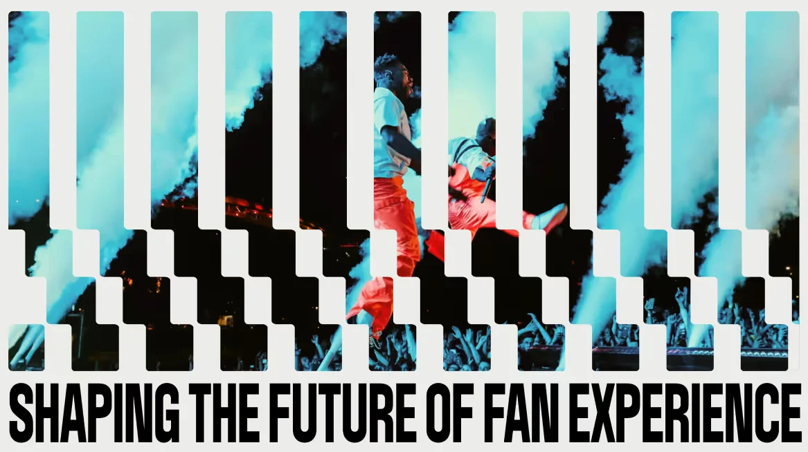 Webflow showcase: 'Shaping the future of fan experience'