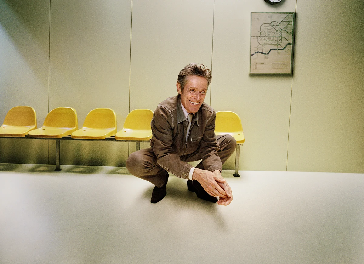 Zalando campaign still: a man sitting on the floor