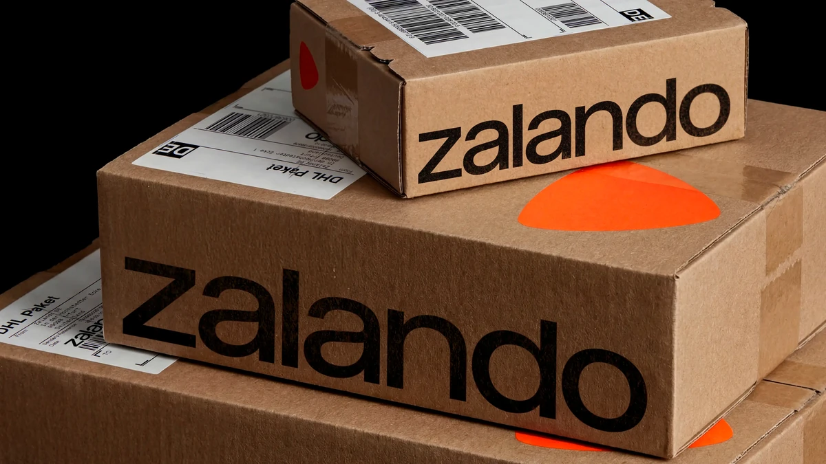 Zalando delivery boxes