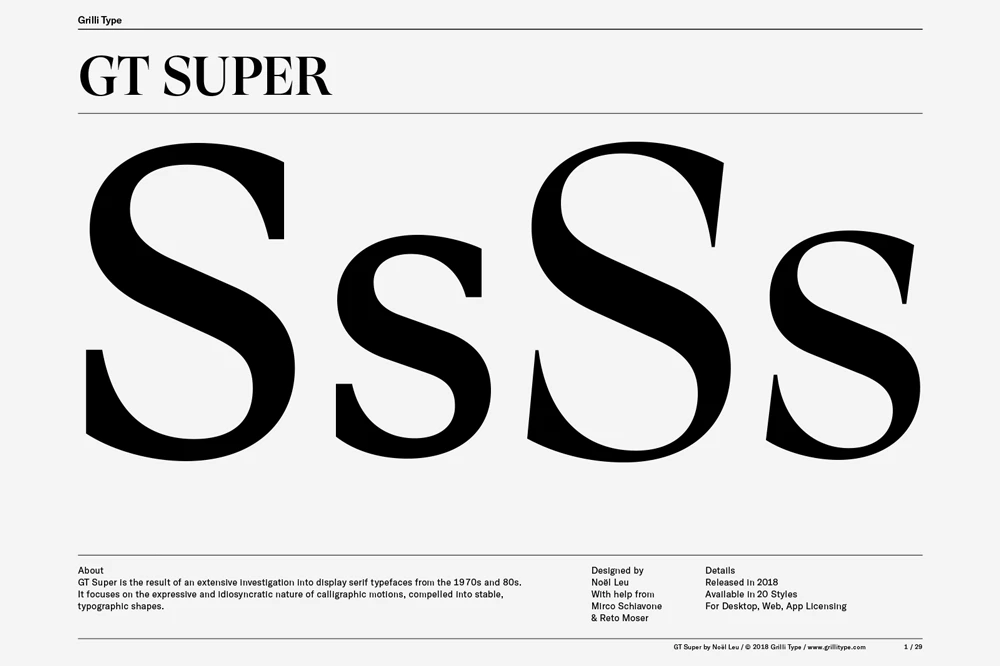 GT Super specimen